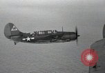 Standbild SB2C Helldiver Bomber Bonin Inseln Japan, 1944, aus Sekunde 45 historischem Filmmaterial Videoclip 65675074885