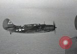 Standbild SB2C Helldiver Bomber Bonin Inseln Japan, 1944, aus Sekunde 50 historischem Filmmaterial Videoclip 65675074885