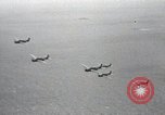 Standbild SB2C Helldiver Bomber Bonin Inseln Japan, 1944, aus Sekunde 59 historischem Filmmaterial Videoclip 65675074885