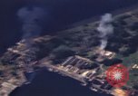 Image of strafing Japanese warehouses Pacific Theater, 1944, second 23 stock footage video 65675074901