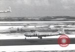 Standbild B-29 Superfortress Bombers Insel Tinian Marianen, 1945, aus Sekunde 39 historischem Filmmaterial Videoclip 65675074910