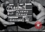 Image of grave registration men Osaka Japan, 1945, second 4 stock footage video 65675074915