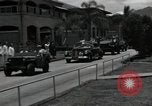 Image of President Franklin Roosevelt's motorcade Hawaii USA, 1944, second 15 stock footage video 65675074940