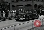 Image of President Franklin Roosevelt's motorcade Hawaii USA, 1944, second 19 stock footage video 65675074940