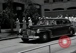 Image of President Franklin Roosevelt's motorcade Hawaii USA, 1944, second 20 stock footage video 65675074940