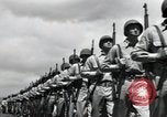 Image of President Franklin Roosevelt reviews US 7th Division Honolulu Hawaii USA, 1944, second 39 stock footage video 65675074941