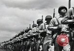 Image of President Franklin Roosevelt reviews US 7th Division Honolulu Hawaii USA, 1944, second 40 stock footage video 65675074941