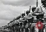 Image of President Franklin Roosevelt reviews US 7th Division Honolulu Hawaii USA, 1944, second 43 stock footage video 65675074941
