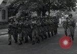 Image of 101st Airborne guards Little Rock Arkansas USA, 1957, second 7 stock footage video 65675074992