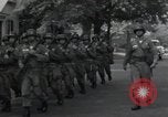 Image of 101st Airborne guards Little Rock Arkansas USA, 1957, second 9 stock footage video 65675074992
