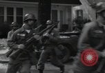 Image of 101st Airborne guards Little Rock Arkansas USA, 1957, second 15 stock footage video 65675074992