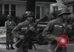 Image of 101st Airborne guards Little Rock Arkansas USA, 1957, second 16 stock footage video 65675074992