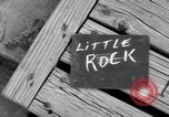 Image of 101st Airborne guards Little Rock Arkansas USA, 1957, second 7 stock footage video 65675074993