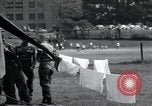Image of 101st Airborne guards Little Rock Arkansas USA, 1957, second 22 stock footage video 65675074993
