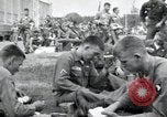 Image of 101st Airborne guards Little Rock Arkansas USA, 1957, second 59 stock footage video 65675074993