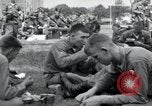 Image of 101st Airborne guards Little Rock Arkansas USA, 1957, second 62 stock footage video 65675074993