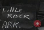 Image of 101st Airborne guards Little Rock Arkansas USA, 1957, second 11 stock footage video 65675074994