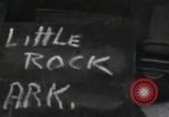 Image of 101st Airborne guards Little Rock Arkansas USA, 1957, second 12 stock footage video 65675074994