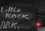 Image of 101st Airborne guards Little Rock Arkansas USA, 1957, second 13 stock footage video 65675074994