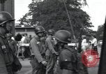 Image of 101st Airborne guards Little Rock Arkansas USA, 1957, second 14 stock footage video 65675074994