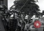Image of 101st Airborne guards Little Rock Arkansas USA, 1957, second 16 stock footage video 65675074994
