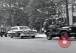Image of 101st Airborne guards Little Rock Arkansas USA, 1957, second 27 stock footage video 65675074994