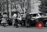 Image of 101st Airborne guards Little Rock Arkansas USA, 1957, second 42 stock footage video 65675074994