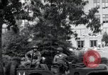 Image of 101st Airborne guards Little Rock Arkansas USA, 1957, second 55 stock footage video 65675074994