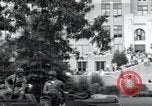 Image of 101st Airborne guards Little Rock Arkansas USA, 1957, second 56 stock footage video 65675074994
