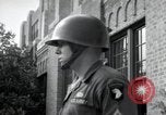 Image of 101st Airborne guards Little Rock Arkansas USA, 1957, second 39 stock footage video 65675074995