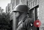 Image of 101st Airborne guards Little Rock Arkansas USA, 1957, second 41 stock footage video 65675074995