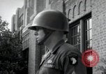 Image of 101st Airborne guards Little Rock Arkansas USA, 1957, second 44 stock footage video 65675074995
