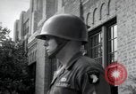 Image of 101st Airborne guards Little Rock Arkansas USA, 1957, second 45 stock footage video 65675074995