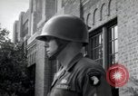 Image of 101st Airborne guards Little Rock Arkansas USA, 1957, second 46 stock footage video 65675074995