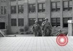 Image of 101st Airborne guards Little Rock Arkansas USA, 1957, second 49 stock footage video 65675074995