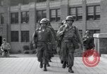 Image of 101st Airborne guards Little Rock Arkansas USA, 1957, second 54 stock footage video 65675074995