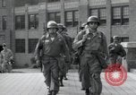 Image of 101st Airborne guards Little Rock Arkansas USA, 1957, second 55 stock footage video 65675074995