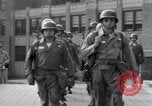 Image of 101st Airborne guards Little Rock Arkansas USA, 1957, second 56 stock footage video 65675074995
