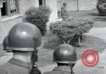 Image of 101st Airborne guards Little Rock Arkansas USA, 1957, second 59 stock footage video 65675074995