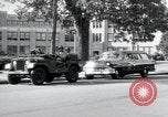 Image of 101st Airborne Division in Operation Arkansas desegregation Little Rock Arkansas USA, 1957, second 7 stock footage video 65675074999