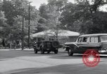 Image of 101st Airborne Division in Operation Arkansas desegregation Little Rock Arkansas USA, 1957, second 30 stock footage video 65675074999