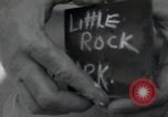 Image of 101st Airborne guards Little Rock Arkansas USA, 1957, second 7 stock footage video 65675075000