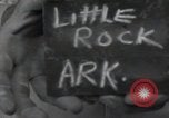 Image of 101st Airborne guards Little Rock Arkansas USA, 1957, second 8 stock footage video 65675075000