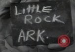 Image of 101st Airborne guards Little Rock Arkansas USA, 1957, second 9 stock footage video 65675075000