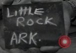 Image of 101st Airborne guards Little Rock Arkansas USA, 1957, second 11 stock footage video 65675075000