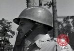 Image of 101st Airborne guards Little Rock Arkansas USA, 1957, second 15 stock footage video 65675075000