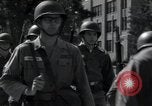 Image of 101st Airborne guards Little Rock Arkansas USA, 1957, second 48 stock footage video 65675075000