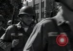Image of 101st Airborne guards Little Rock Arkansas USA, 1957, second 49 stock footage video 65675075000
