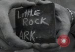 Image of 101st Airborne guards Little Rock Arkansas USA, 1957, second 5 stock footage video 65675075002