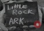 Image of 101st Airborne guards Little Rock Arkansas USA, 1957, second 7 stock footage video 65675075002